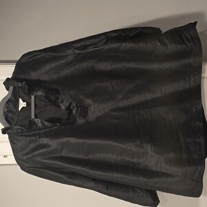 Crown & Ivy Black Plus Blouse